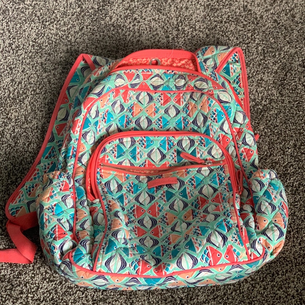 Go Fish 🐠 Vera Bradley Bookbag